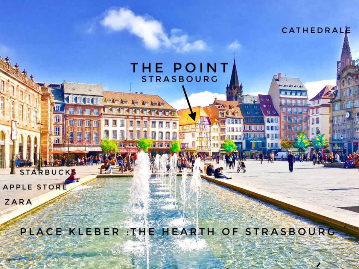 The Point City-Center - Place Kleber สตราสบูร์ก ภายนอก รูปภาพ